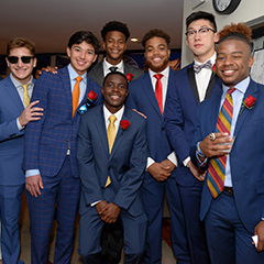 Photo of a group of students. Links to Gifts of Appreciated Securities